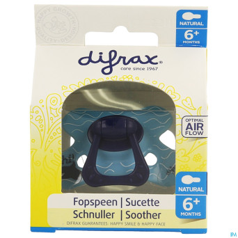 Difrax sucette natural 6m+ boy