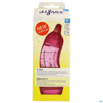 Difrax biberon-s natural 170ml