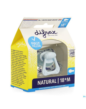 Difrax sucette natural 18m+
