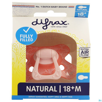 Difrax sucette natural 18m+