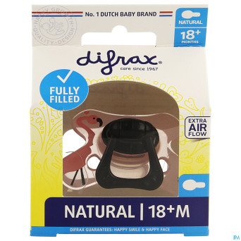 Difrax sucette natural 18m+