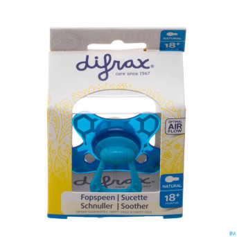 Difrax sucette natural 18m+ boy