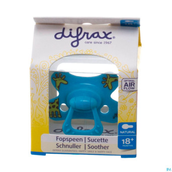 Difrax sucette natural 18m+ boy