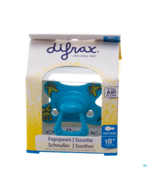 Difrax sucette natural 18m+ boy
