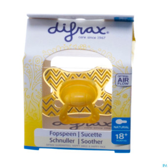 Difrax sucette natural 18m+ boy
