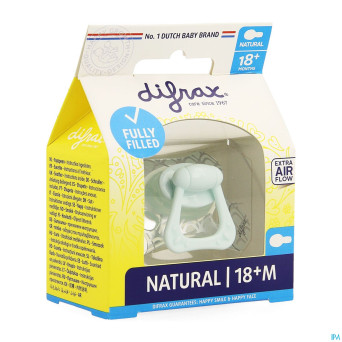 Difrax sucette natural 18m+ girl