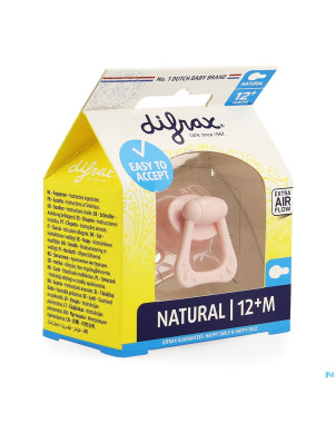 Difrax sucette natural 12m+