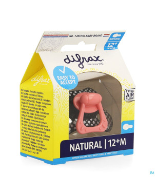 Difrax sucette natural 12m+