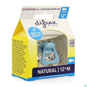 Difrax sucette natural 12m+