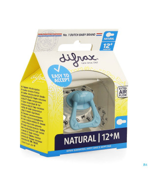 Difrax sucette natural 12m+