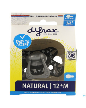 Difrax sucette natural 12m+