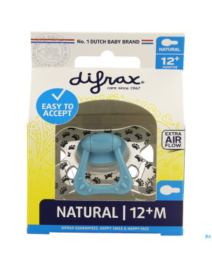 Difrax sucette natural 12m+