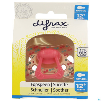 Difrax sucette natural 12m+