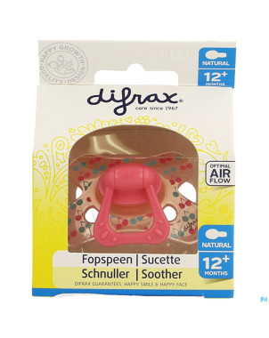 Difrax sucette natural 12m+