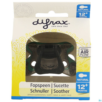 Difrax sucette natural 12m+