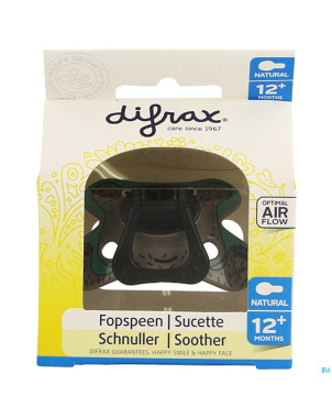 Difrax sucette natural 12m+