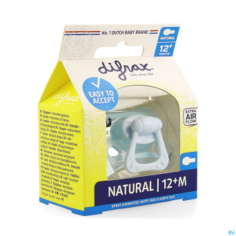 Difrax sucette natural 12m+ boy