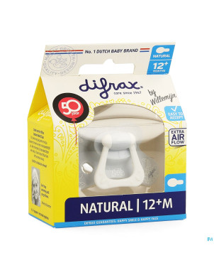 Difrax sucette natural 12m+ boy