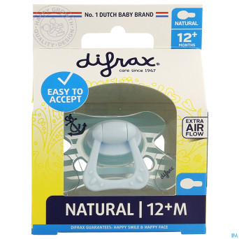 Difrax sucette natural 12m+ boy