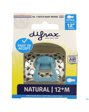 Difrax sucette natural 12m+ boy