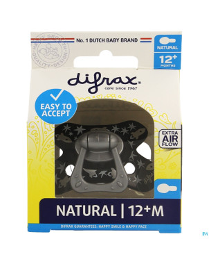 Difrax sucette natural 12m+ boy