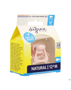 Difrax sucette natural 12m+ girl