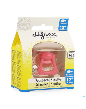 Difrax sucette natural 12m+ girl