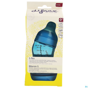 Difrax biberon-s wide 200ml