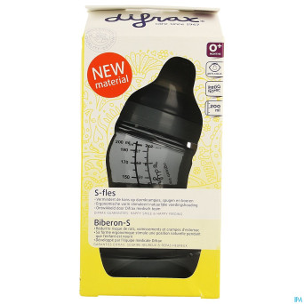 Difrax biberon-s wide 200ml