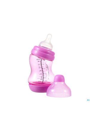 Difrax biberon-s wide girl 200ml