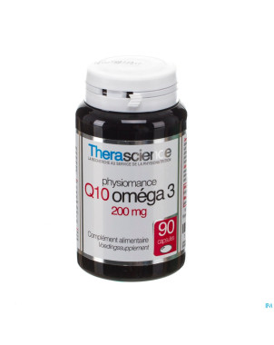 Q10 omega 3    caps 90x200mg physiomance phy223