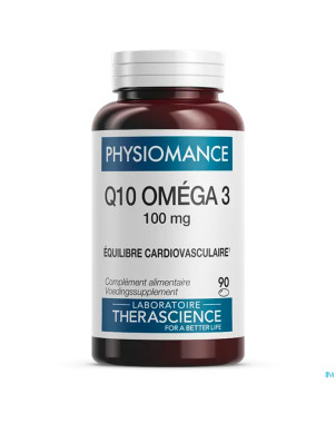 Q10 omega 3    caps 90x200mg physiomance phy223