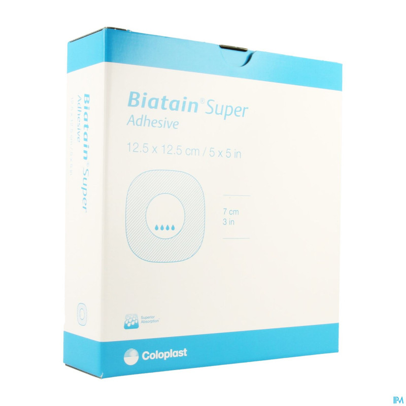 Biatain super adhesif    12,5cmx12,5cm 10 4612