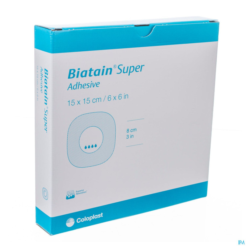 Biatain super adhesif    15,0cmx15,0cm 10 4615
