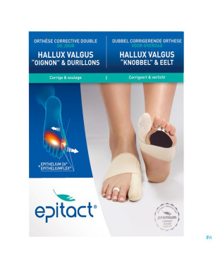 Epitact orthese corrective double protect droit l