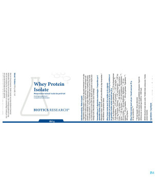 Whey protein isolate    pdr 454g