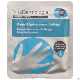 Vitadermologie gants regenerateurs a/age 1 paire