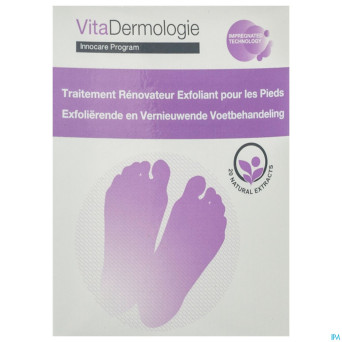 Vitadermologie renovateur exfol. pieds chausette 2