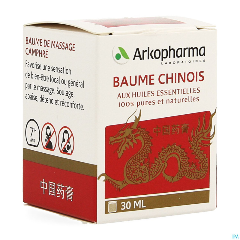 Arko essentiel baume chinois pot 30ml
