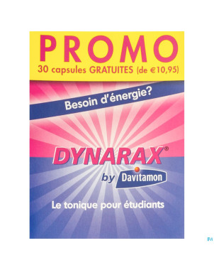 Dynarax promo 60 + 30 gratuit