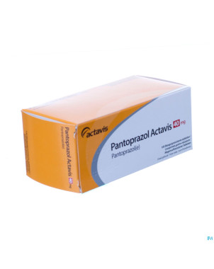 Pantoprazol 40mg actavis gastro resist tabl 100