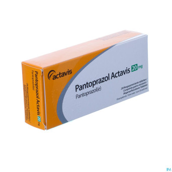 Pantoprazol 20mg ab gastro resist tabl  28