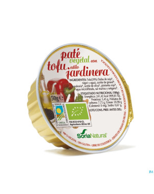 Soria pate legumes tofu    50g