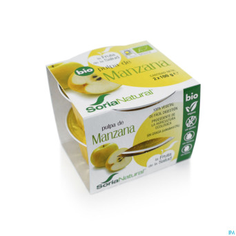 Soria pulpe de pomme cuite    2x100g