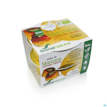 Soria pulpe de pomme cuite    2x100g