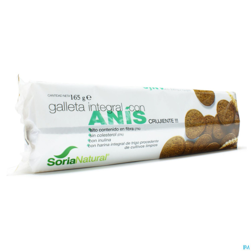 Soria biscuits complets anis   165g