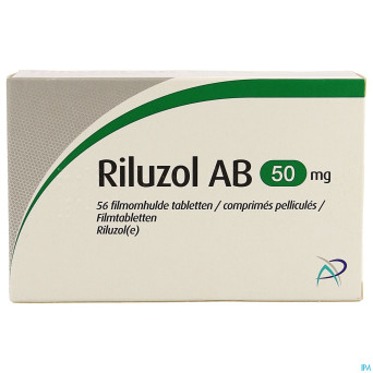 Riluzol ab 50 mg comp pell  56 x 50 mg