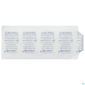 Euromed 10x25cm 1 pansement d'ile steril