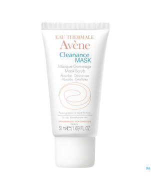 Avene cleanance mask masque gommage abs tube 50ml