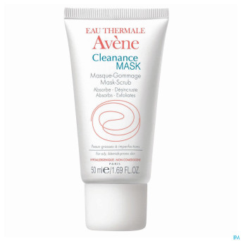 Avene cleanance mask masque gommage abs tube 50ml